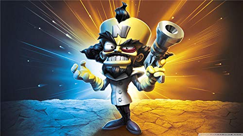 Pintura Por Números Para Adultos Y Niños, Dibujos Para Pintar Con Números, Diy Pintura Al Óleo Por Números Decoración Del Hogar, Sin Marco,Skylanders Imaginators Dr. Neo Cortex-40 X 50CM