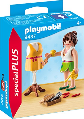 PLAYMOBIL- Diseñadora Juguete, Multicolor (geobra Brandstätter 9437)