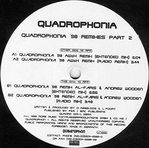 Quadrophonia '98 (Remixes Part 2)