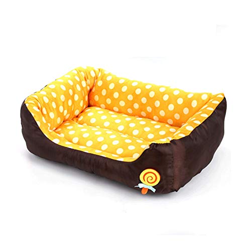 QXIAO Cama para Mascotas Camas para Perros Caseta Perros Estera para Dormir Cojín Perrera Lavable Cajón Cojín para Cama Pequeño Mediano Grande Premium Cama,A-45cm*35cm*12cm*