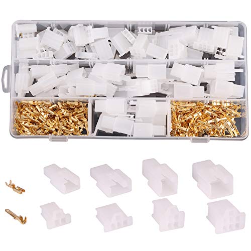 Rantecks ​​380PCS 2.8mm Kit de conector automotriz 2 3 4 6 Pin Kit de conectores de cables eléctricos para motocicletas Moto Coche Barcos Instrumentos eléctricos