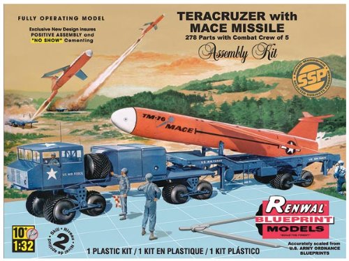 Revell Monogram 1:32 Escala Teracruzer con Misiles Kit de Modelo Diecast