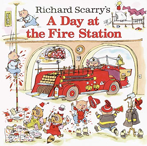 Richard Scarry's a Day at the Fire Station (Pictureback(r))