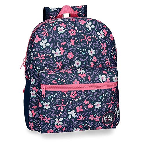 Roll Road Spring Mochila pequeña Multicolor 37x32x10 cms Poliéster 0.24L