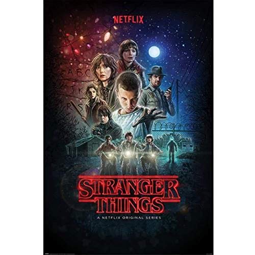 Stranger Things Póster, sin laminar, Multicolor, 61 x 91.5cm