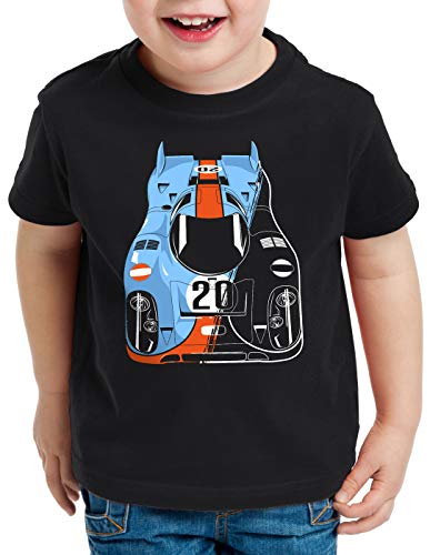 style3 917K Campeón Camiseta para Niños T-Shirt le Mans Coche de Carreras, Talla:128
