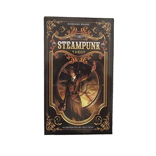 Tarjeta de Juego de Mesa Steampunk Tarot Table Deck para Fiesta de reunión Familiar,Deck Game,Only Tarot