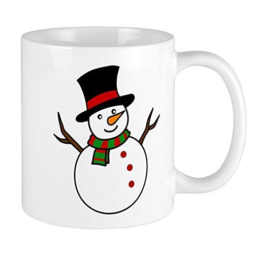 Taza de cerámica de muñeco de nieve, 11 oz, fiesta de disfraces de Halloween, divertida taza de cerámica, tazas de café gráficas, novedad, tazas de brujas, decoración de tazas de terror, idea de Hallo