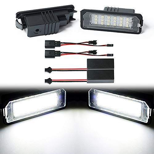 TFWYYJ Bombilla de Luces de Placa LED para Porsche Boxster (987) Caimán (987) 911 Carrera (996 997) Turbo / GT2 (966T 997T) 997 GT3 Cayenne 958 (Color Temperature : 6000K, Emitting Color : White)