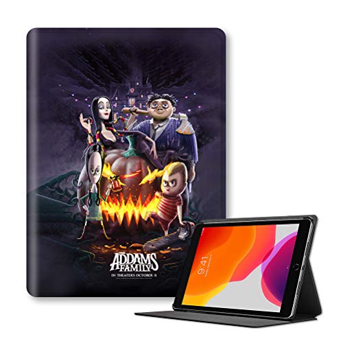 The Addams Family Estuche 3D del anime para el caso del iPad Caja protectora de la funda protectora básica clásica para iPad para iPad Funda protectora impresa de moda para iPad Caso elevado del iPad