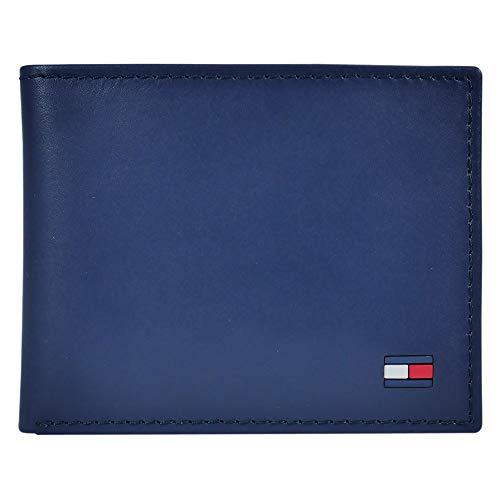 Tommy Hilfiger - cartera doble, color azul, talla Talla única