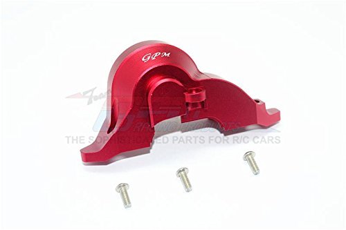 Traxxas TRX-4 Trail Defender Crawler/TRX-6 Mercedes-Benz G63 Upgrade Parts Aluminum Transmission Upper Spur Gear Case Cover - 1Pc Set Red