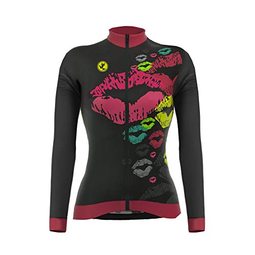 Uglyfrog Bike Wear Maillot de Ciclismo/Mujer Mangas Largas Bodies Ropa para Bicicleta 3D Cojín Conjunto Bici de Montaña Chaqueta+Pantalones Culote de Ciclista Largo Transpirable para Otoño, XS-6XL