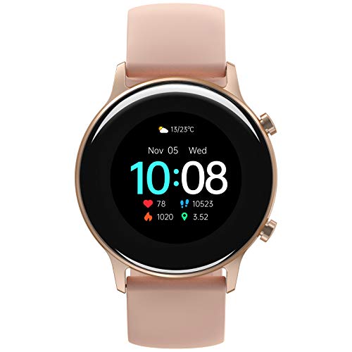 UMIDIGI Urun S Smartwatch Mujer Hombre Reloj Inteligente con Monitoreo de Oxígeno en Sangre y Frecuencia Cardíaca, Seguimiento del Sueño, Reloj de Carrera Impermeable con 17 Modos Deportivos