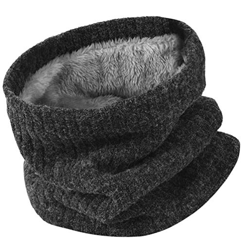 VBIGER Bufanda de punto Invierno Bufanda Caliente de Cuello para Mujer y Hombre