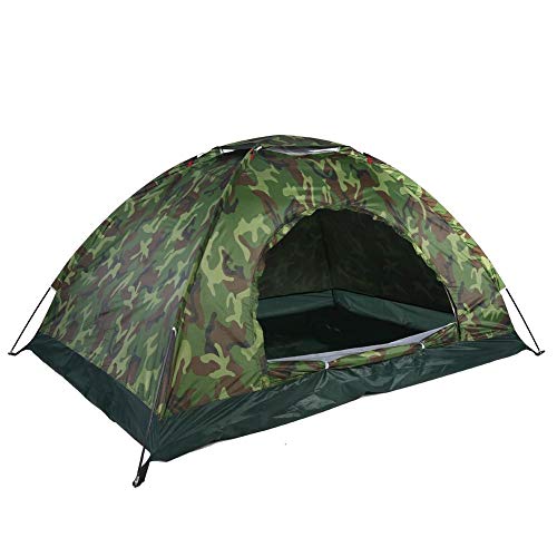 VGEBY1 Tienda de campaña, Refugio al Aire Libre Camuflaje 40 + Protección UV Tienda Impermeable para 2 Personas para Acampar Senderismo