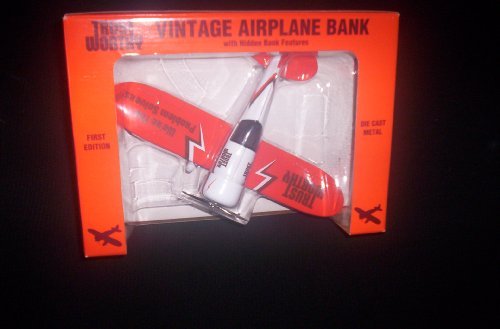 VINTAGE AIRPLANE BANK DIE CAST METAL by Liberty Classics