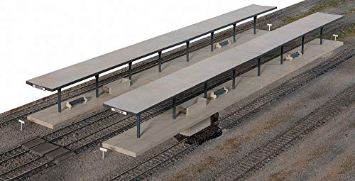 Walthers Cornerstone Escala H0 - Kit Construcción Andén 4 Piezas