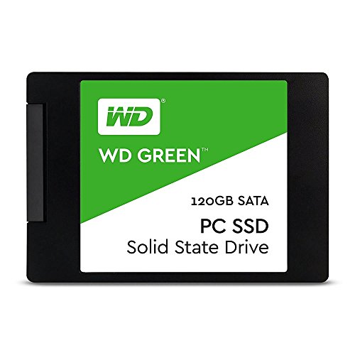 WD Green PC SSD - Disco Duro sólido de 120 GB (Serial ATA III, SLC, 2.5", FCC, UL, TUV, KC, BSMI, VCCI)