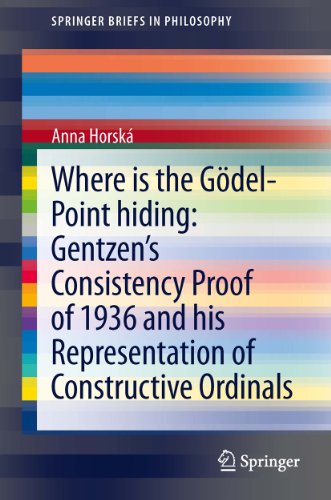 Where is the Gödel-point hiding: Gentzen’s Consistency Proof of 1936 and His Representation of Constructive Ordinals (SpringerBriefs in Philosophy) (English Edition)