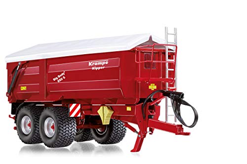 Wiking 7335 – krampe Big Body 650 S parte trasera Kipper con Roll lona , color/modelo surtido