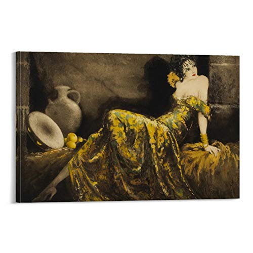 XUYAN Artwork - Póster para mujer, 1939, impresión de año 1939, lienzo para pared, regalo, dormitorio, sala de estar, decoración moderna para el hogar, 30 x 45 cm