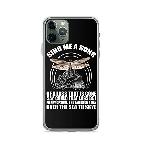 Yooan Outlander Sing Me A Song Over The Sea to Sky Compatible con iPhone 12 Pro MAX 12 Mini 11 Pro MAX X/XS MAX XR SE 2020/8/7 6/6s Plus Caso Shockproof Protection Carcasa de telefono