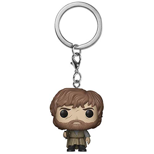 ZEwe Pop Popular Tyrion Lannister Pocket Doll Car Pendant Molly Metal Llavero Q Versión Mini Cumpleaños