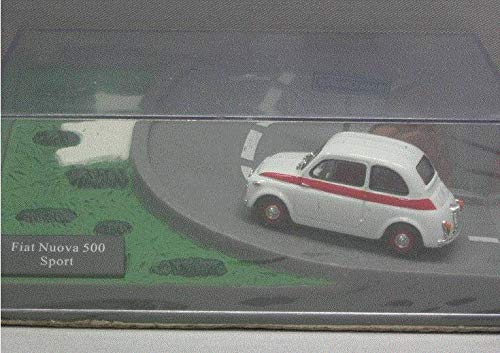 1:43 Escala Fiat Nuova 500 Sport diorama