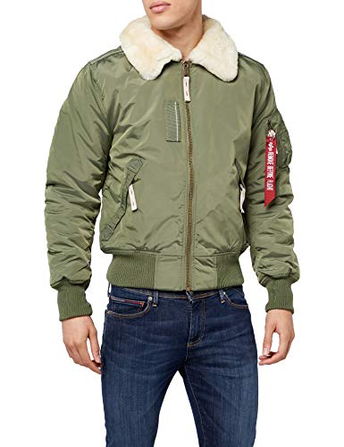 ALPHA INDUSTRIES 143104-1-L Chaqueta, Verde (Sage/Green 1), Large (Tamaño del Fabricante: L) para Hombre