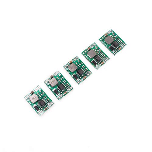 ANGEEK 5 unidades Mini360 DC-DC ajustables Buck Converter Step Down Power Supply Module