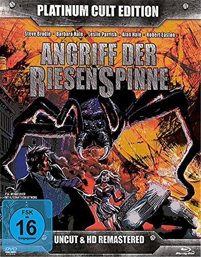 Angriff der Riesenspinne - Platinum Cult Edition (Blu-Ray + 2 DVDs + Audio-CD) limitierte Auflage 1000 Stück !! [Limited Edition] [Alemania]