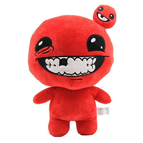 APcjerp Peluches 30 cm Renacimiento del Juego de Juguete de Felpa Figura del Juego Super Meat Boy Relleno Suave Felpa Juega for los niños Hslywan