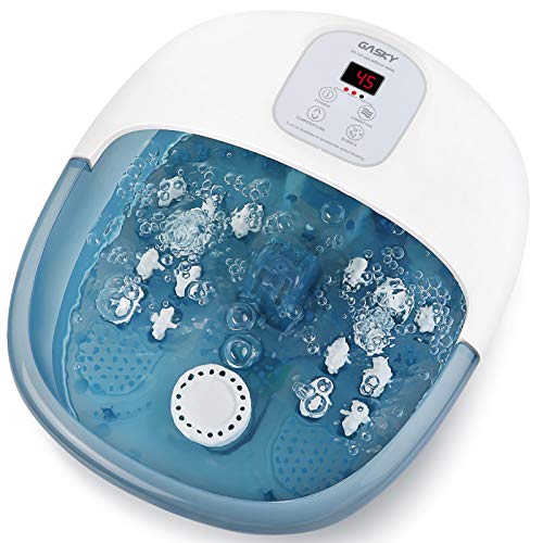 Bañera Para Pies, Hidromasaje de Pies con Masaje de Burbujas y por Vibración, Calentar el Agua Relajación Nerve Decompression Foot