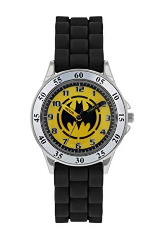 Batman Reloj Analógico para Niños de Cuarzo con Correa en Caucho BAT9522