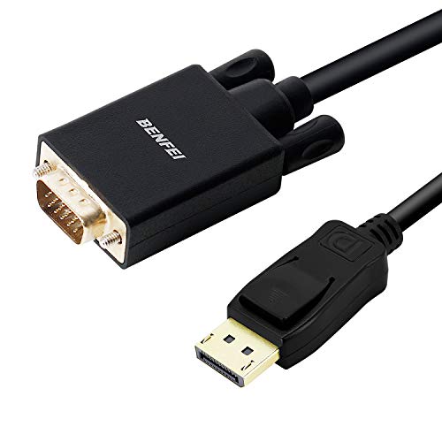 BENFEI Cable DisplayPort a VGA 0,9m DP a VGA Adaptador Macho a Hembra Cable para Lenovo, DELL, HP, ASUS