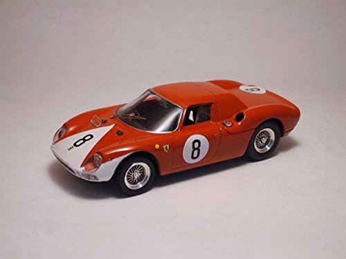 Best BT9187 Ferrari 250 LM REIMS64 N.8 1:43 MODELLINO Die Cast Model Compatible con