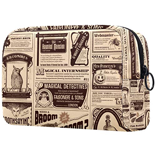 Bolsa de Maquillaje Organizador Small CosmeticBagsforWomen Neceser de Viaje Estuche de Maquillaje Monedero Bolso Baily gurse edición Especial