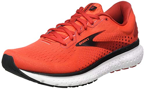 Brooks Glycerin 18, Zapatillas para Correr Hombre, Cherry Tomato/Samba/Black, 45 EU