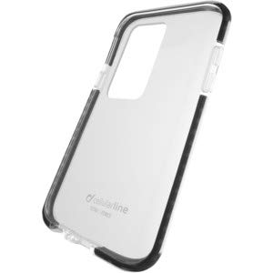 Cellularline Tetra Force Shock-Twist Back Cover Cover Transparente Ultra Protectiva, Falxible Case Protección Extra contra Golpes y Gotas Adecuado para: Samsung Galaxy S20 Ultra