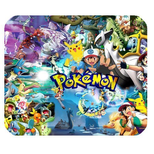 Custom Standard Rectangle Gaming Mousepad - Pokemon Mouse Pad WRM-1535