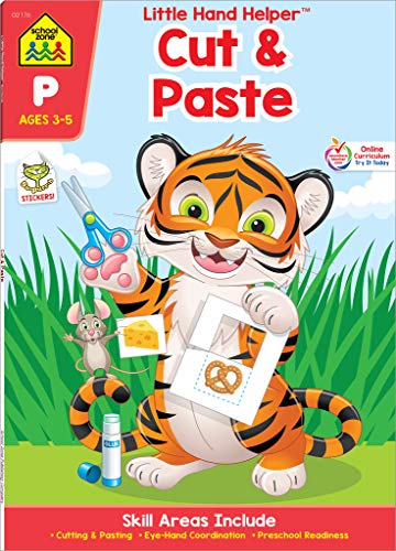 Cut & Paste Ages 3-5 (Little Hand Helper Workbooks)