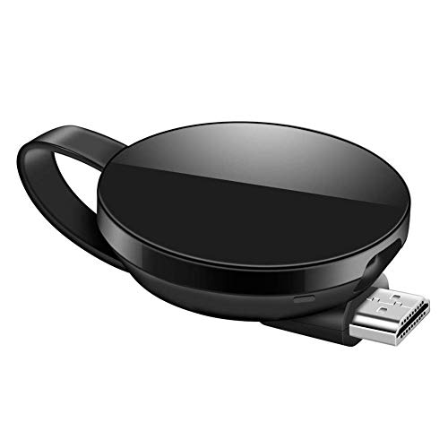 daptador inalámbrico Dongle para Pantalla, Red 5G versión 1080P HDMI Miracast WiFi Compatible con Youtube Netflix Hulu Plus Airplay DLNA TV Stick