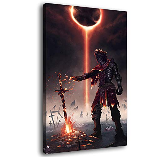 Dark Souls 3 of Cinder - Lienzo decorativo para pared, diseño moderno