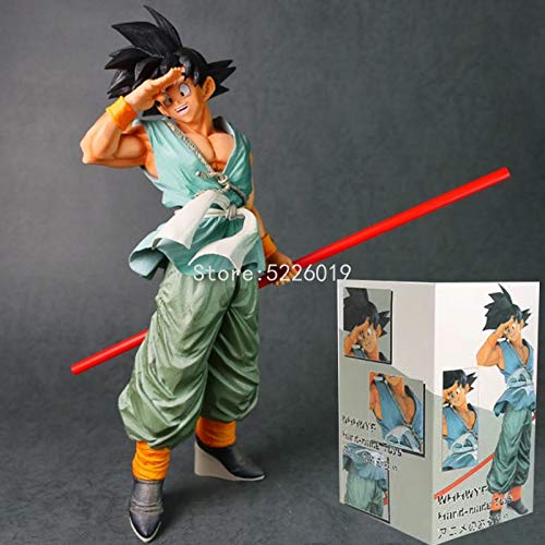 Decoración hogareña Dragon Ball Anime Figure SMSP Super Master Stars Piece Son Goku 10th Anniversary Manga Figura de acción Toy Son Goku Figurine (Color : 30cm with Retail Box)
