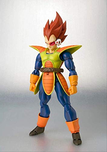 Dragon Ball Zsh Figuart Red Hair Scouter Vegeta SHF Figura de acción Juguete Vegeta Modelo Figura 15Cm