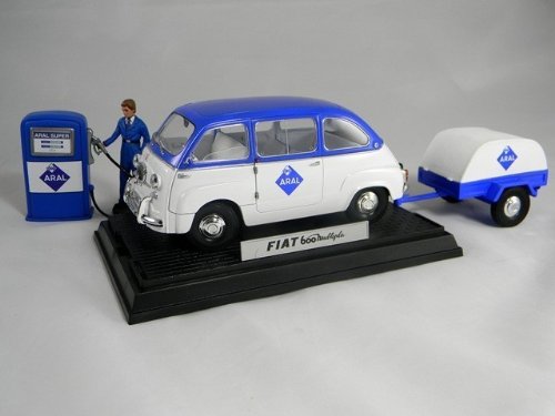 ED.LIM.MINI MINIERA Fiat 600 Multipla versión Aral 1/18