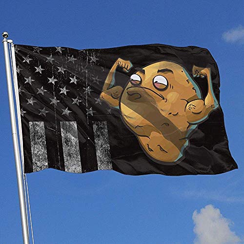 Elaine-Shop Banderas al Aire Libre desgastadas USA Flag Buff Potato 4 * 6 Ft Flag para la decoración del hogar Fanático de los Deportes Fútbol Baloncesto Béisbol Hockey