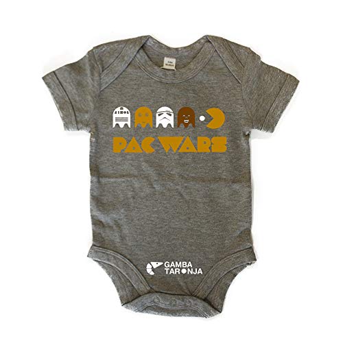 GAMBA TARONJA Pac Wars Rebel - Bebe - Bodie - Body - Pacman - Star Wars 0-3 Meses