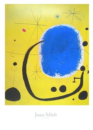 Germanposters Joan Miro Loro Dell Azzurro - Póster (70 x 100 cm)